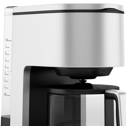 Stainless steel coffee machine