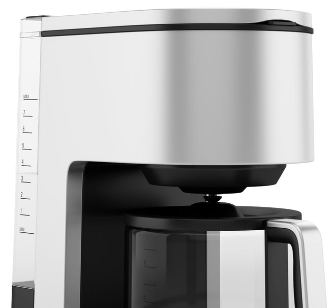 Stainless steel coffee machine