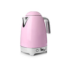 Pink metal kettle