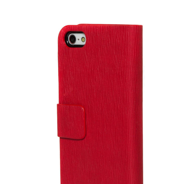 Leather phone case Red