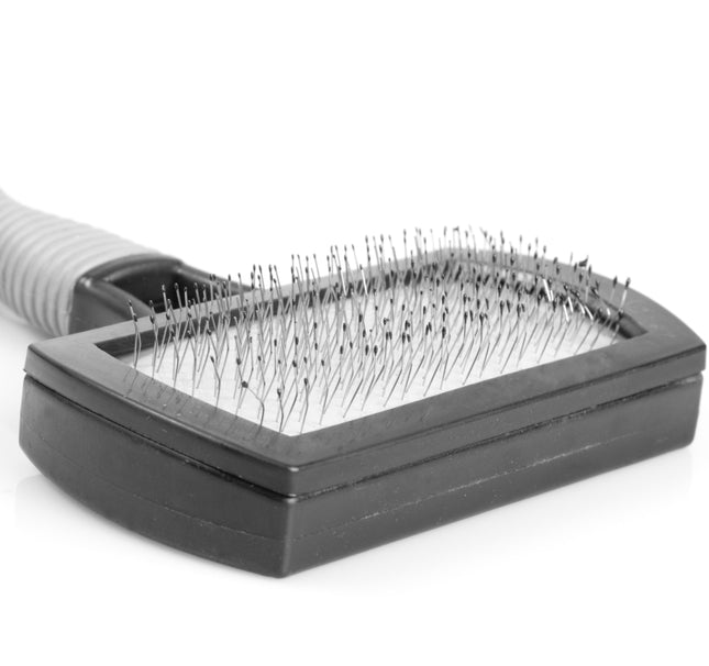 Steel animal hairbrush