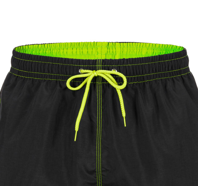 Neon green swim short