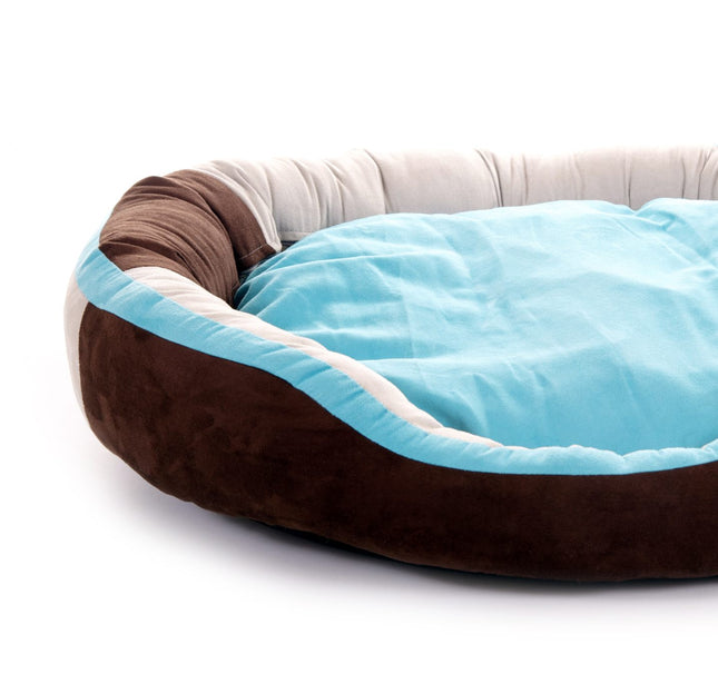 Brown dog bed