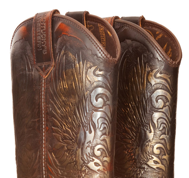 Brown Leather horse boots