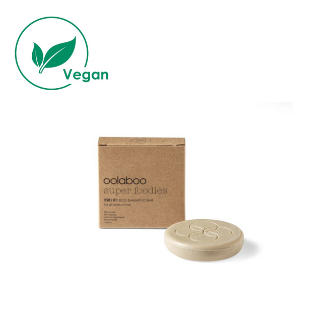 Eco shampoo bar with the bamboo dish (set) 70 gr