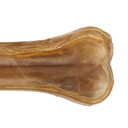 Dog chewing Bones Knotted