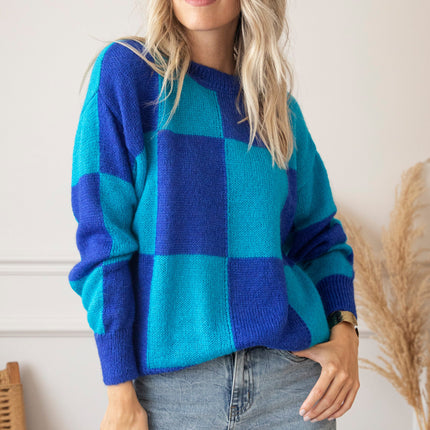 Chess Blue - Trui