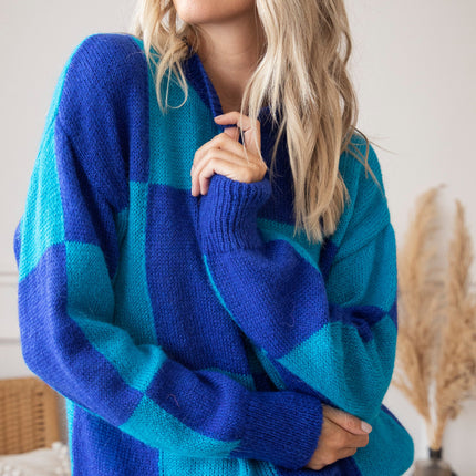 Chess Blue - Trui