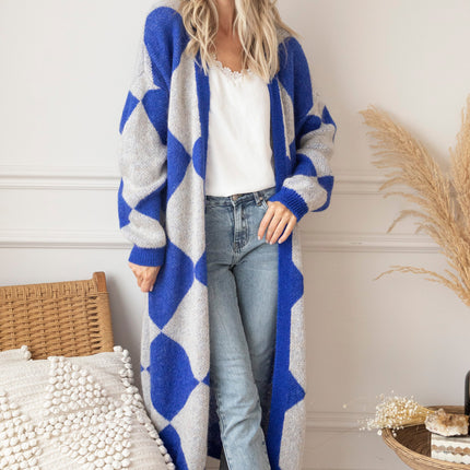 All Square Long Dark Blue - Vest