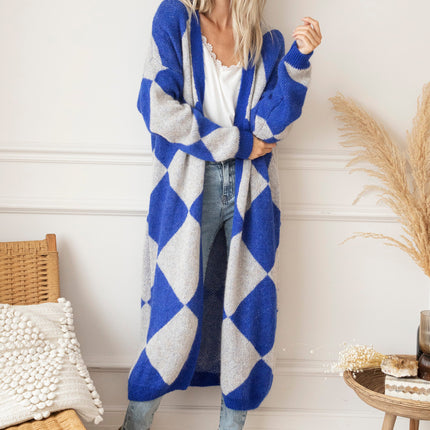 All Square Long Dark Blue - Vest