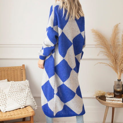 All Square Long Dark Blue - Vest