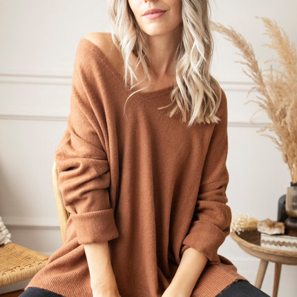 Comfy Billie Caramel - Trui