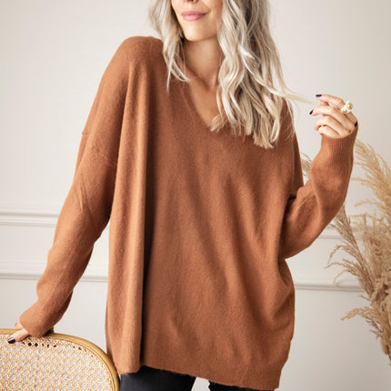 Comfy Billie Caramel - Trui
