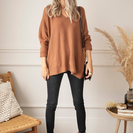 Comfy Billie Caramel - Trui