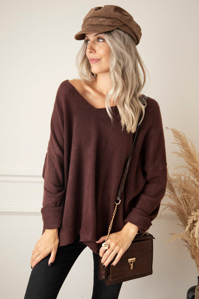 Comfy Billie Chocolate - Trui