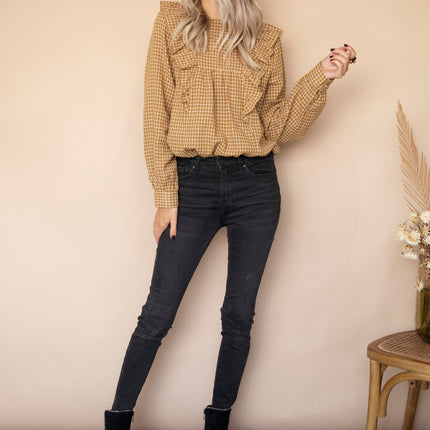 Britt Mustard - Blouse