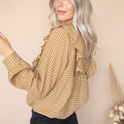 Britt Mustard - Blouse