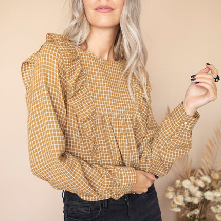 Britt Mustard - Blouse