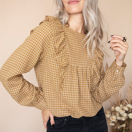 Britt Mustard - Blouse