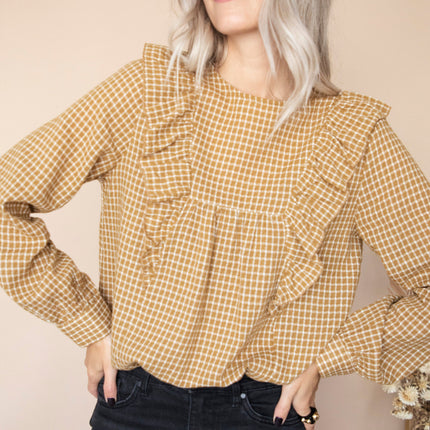 Britt Mustard - Blouse