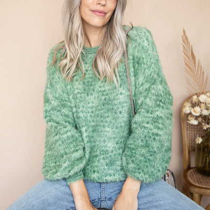 Fluffy Feels Green - Trui