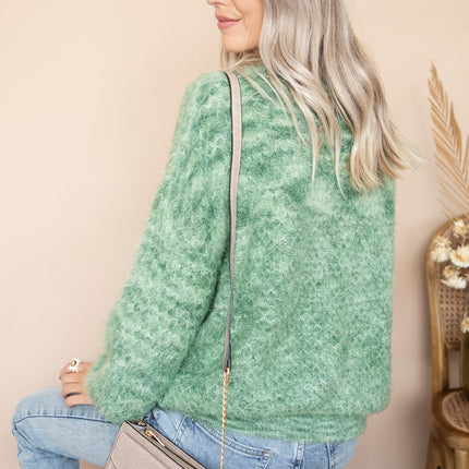 Fluffy Feels Green - Trui