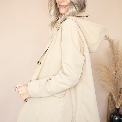 Take A Walk With Me Beige - Jacket