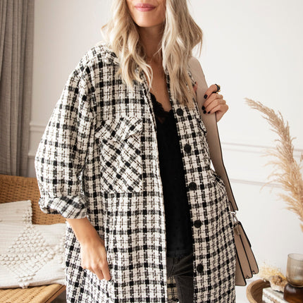 Most-Loved Pattern In Fall Black/White - Vest