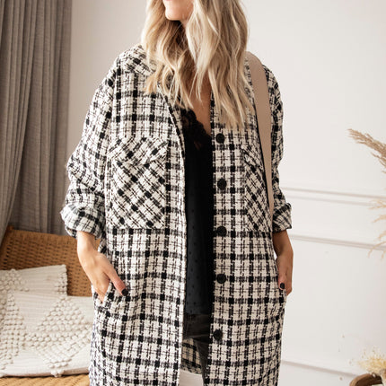 Most-Loved Pattern In Fall Black/White - Vest