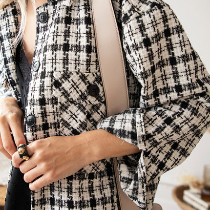 Most-Loved Pattern In Fall Black/White - Vest