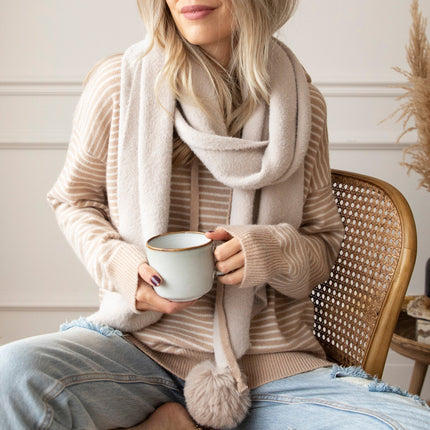 Pompkin Off White - Sjaal