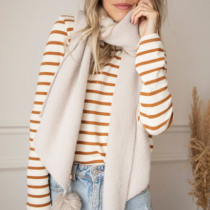 Pompkin Off White - Sjaal