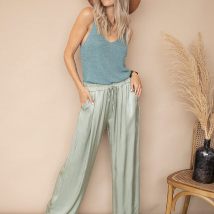 Gloss Boss Light Kaki - Broek