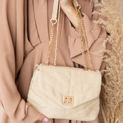 Made Of Linen Beige - Handtas