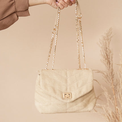 Made Of Linen Beige - Handtas