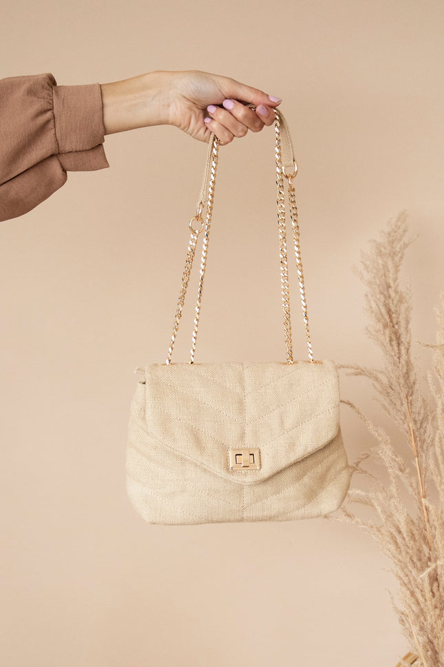 Made Of Linen Beige - Handtas