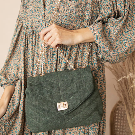 Made Of Linen Kaki - Handtas