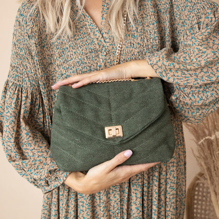 Made Of Linen Kaki - Handtas