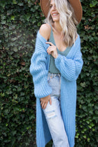 Cozy Elza Long Blue - Vest