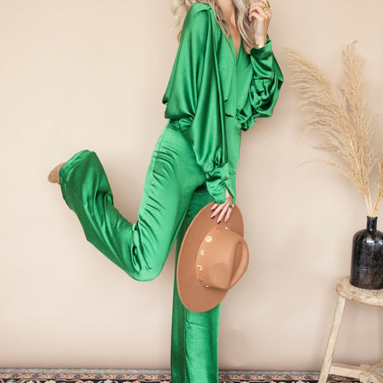 Silky Sue Green - Jumpsuit