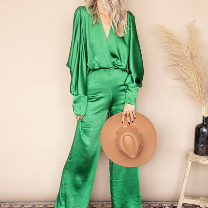 Silky Sue Green - Jumpsuit