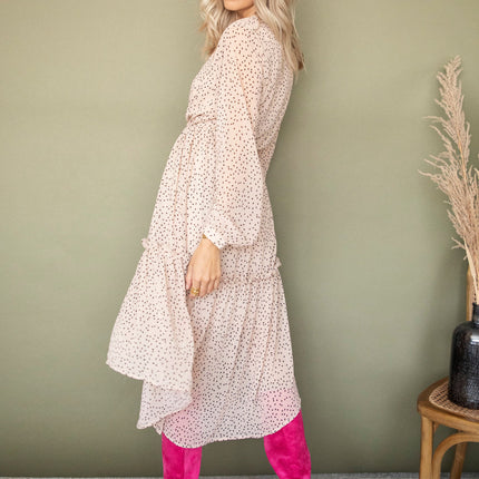 Sprinkled With Love Creamy Pink - Jurk