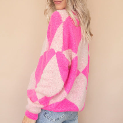 All Square Fuchsia - Vest