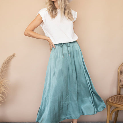Sweet 'n Silk Dusty Green - Rok