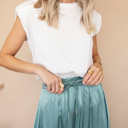 Sweet 'n Silk Dusty Green - Rok