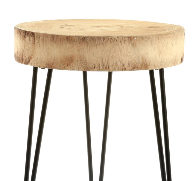 Side table Elle Round wood