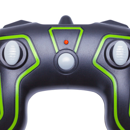 Neon green game controller
