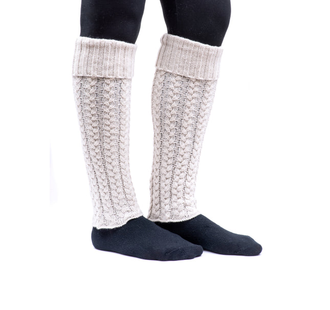 Wool leg warmers