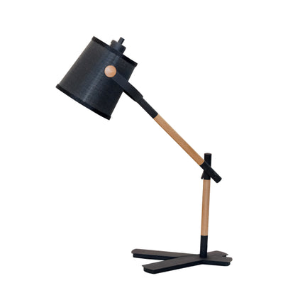 Desk lamp Ben Adjustable 30 cm Steel Black