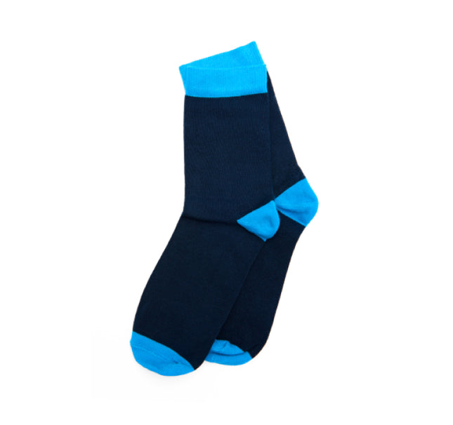 Blue unisex socks